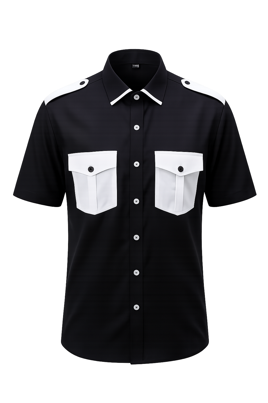 HAISH WEAR Onyx Contrast Signature Shirt
